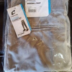 Youth Large Champro Gray Baseball Pants